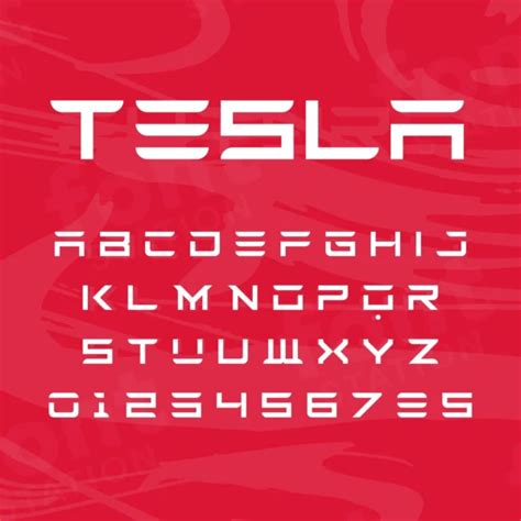 tesda font|Tesla Font .